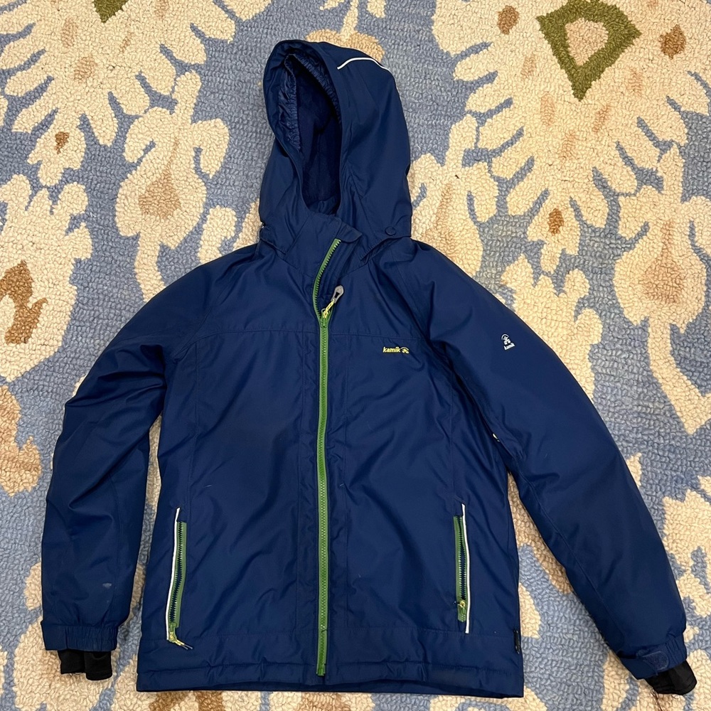 Kamik EUC Boys Jacket Size 12 (Blue)